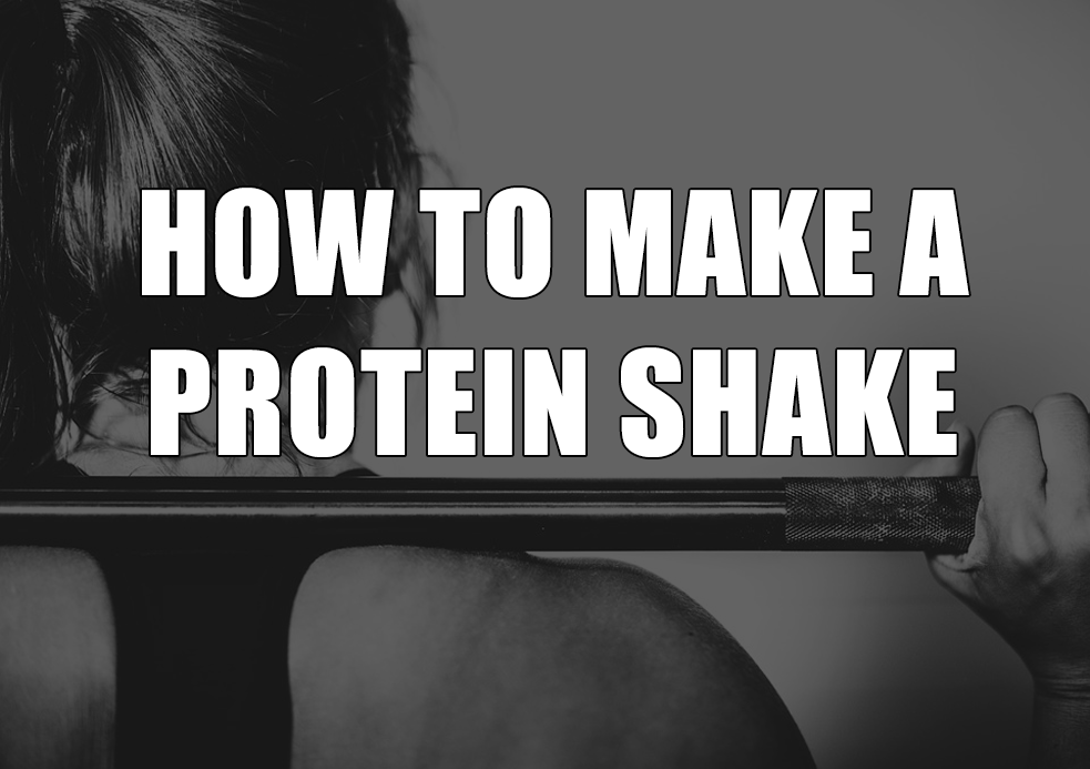 A Healthy Protein Shake Recipe Post Workout Protein Shake