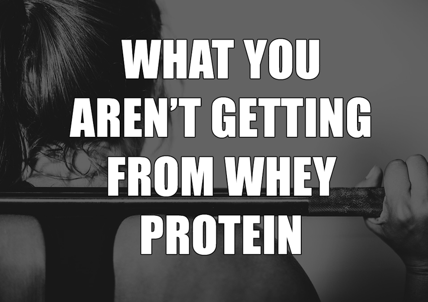 You Definitely Don't Get These Things From Whey Protein